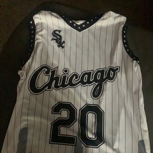 White sox basketball Jersey